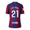 Jalkapallo Pelipaidat/Peliasut FC Barcelona Frenkie de Jong 21 Kotipelipaita 2023-24